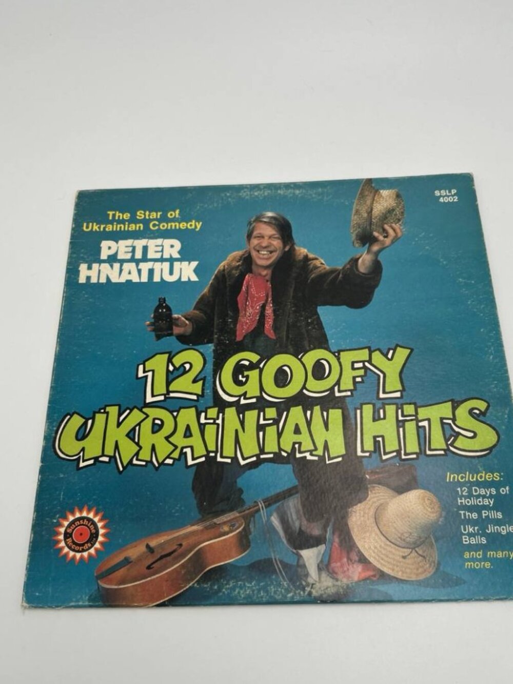 Peter Hnatiuk 12 Goofy Ukrainian Hits Vintage Vinyl LP Record